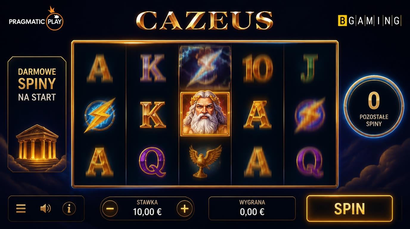 grafika slotów z darmowymi spinami na start