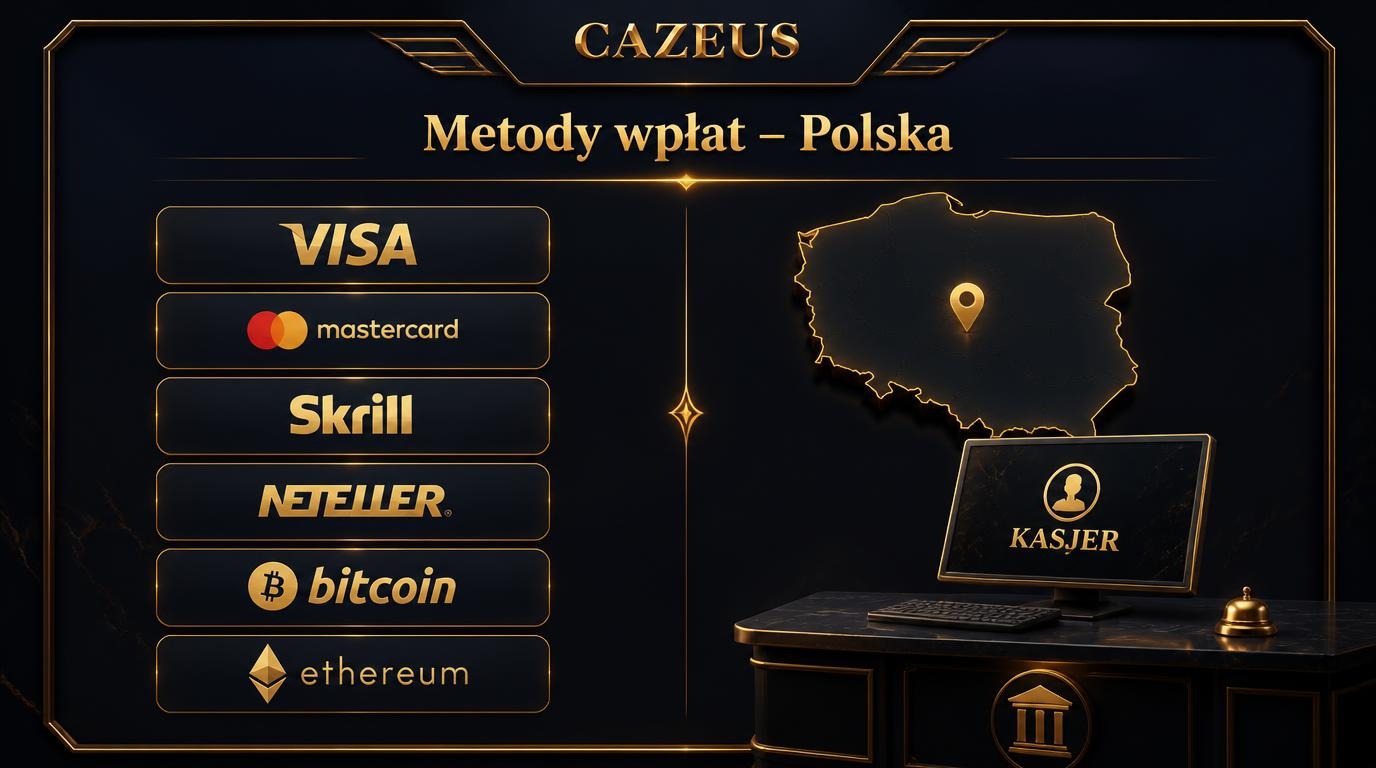 Ikony kart, e-portfeli i krypto dla graczy z Polski